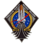 Nasa Rocket Patch | stitchpatches.com