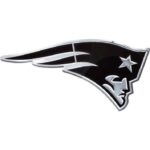 New England Patriots Symbol Premium Solid Metal Chrome Plated Car Auto Emblem | stitchpatches.com