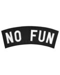 No Fun® Large Back Patch