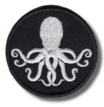 Octopus Morale Patch Ocean Inspired Designs | stitchpatches.com