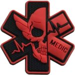 Paramedic PVC Patch Durable and Clear Identification | stitchpatches.com