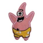 Patrick from SpongeBob Patch – Cute & Colorful Embroidered Design