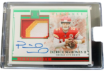 Patrick Mahomes Patch Card – Exclusive NFL Collectible