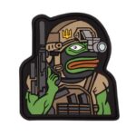 Pepe Morale Patch Embrace the Memes | stitchpatches.com