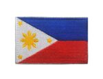 Philippine Flag Patch Embroidered | stitchpatches.com