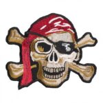 Pirate Skull & Crossbones Patch, Pirate Patches