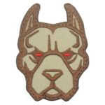 Pitbull Morale Patch Loyalty and Strength at Your Side | stitchpatches.com