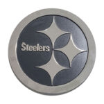 Pittsburgh Steelers Premium Solid Metal Chrome Plated Car Auto Emblem | stitchpatches.com