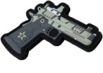 PVC Gun Patches Durable Tactical Emblems | stitchpatches.com