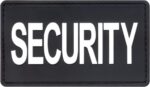 PVC Security Patch Durable Velcro Design | stitchpatches.com