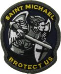 Saint Michael Morale Patch Defender of Virtue and Valor | stitchpatches.com