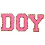 Sequin Letters For Clothing Patches | stitchpatches.com