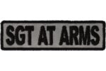 Sgt at Arms Patch