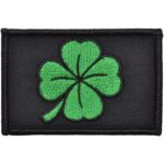 Shamrock Morale Patch Luck and Fortitude at Your Side | stitchpatches.com