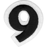 Small Iron On Numbers | stitchpatches.com