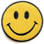 Smiley Face Patch | stitchpatches.com