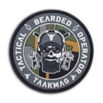 Tactical Patches Tactical Bearded Operator | stitchpatches.com