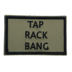 Tap Rack Bang Morale Patch Reload Your Resilience | stitchpatches.com