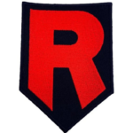 Team Rocket R Logo Patch | stitchpatches.com