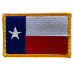 Texas Flag Morale Patch Lone Star Pride Unyielding Spirit | stitchpatches.com