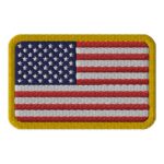 US Flag Iron On Patch Effortless Symbols | stitchpatches.com