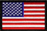 USA Flag Embroidered Patch | stitchpatches.com