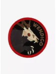 Wendigo Morale Patch Embrace the Wilderness with Courage | stitchpatches.com