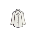 White Coat Pin | Stitch Patches