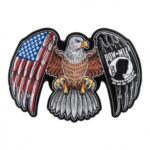 You Are Not Forgotten Military Eagle Patch, POW Back Patches