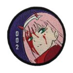 Zero Two Morale Patch Fierce Spirit | stitchpatches.com